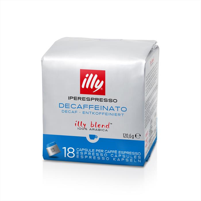 Illy - 18 Capsule Caffè Iperespresso Decaffeinato