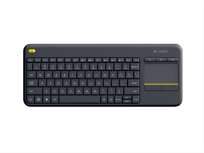 Logitech - Wireless Touch K400 Plus-nero