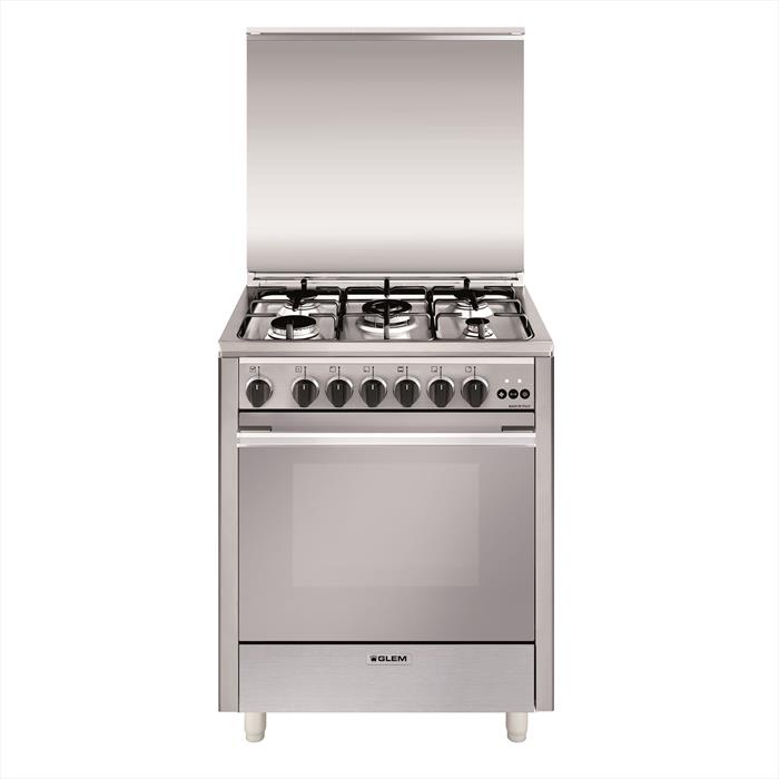 Glem Gas - Cucina A Gas U765vi Classe A-inox