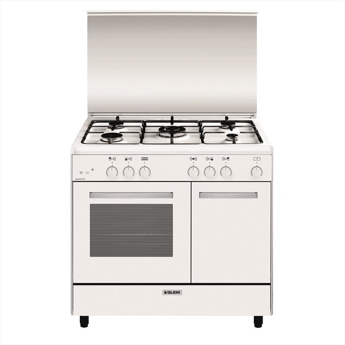 Glem Gas - Cucina A Gas Ar965gx Classe A-bianco