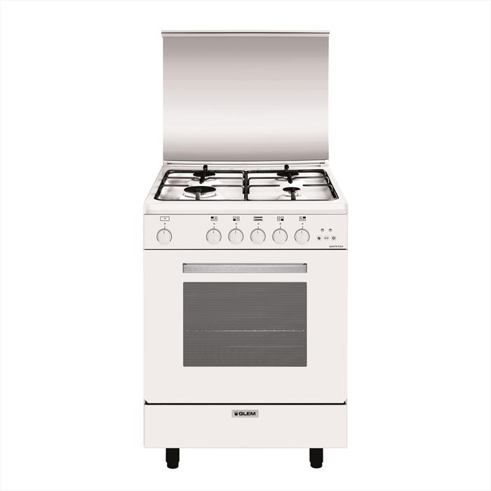 Glem Gas - Cucina A Gas A654vx Classe A-bianco