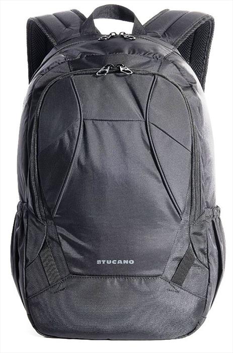 Tucano - Doppio Zaino Notebook Fino A 15.6-nero
