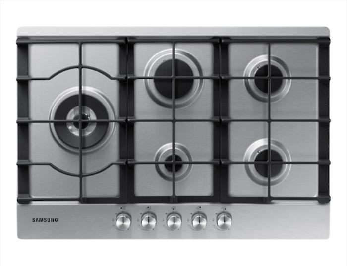 Samsung NA75J3030AS Piano Cottura A Gas 75Cm 5 Bruciatori, Inox-image