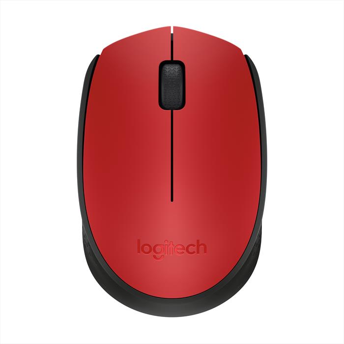 Logitech - M171 Red-rosso / Nero