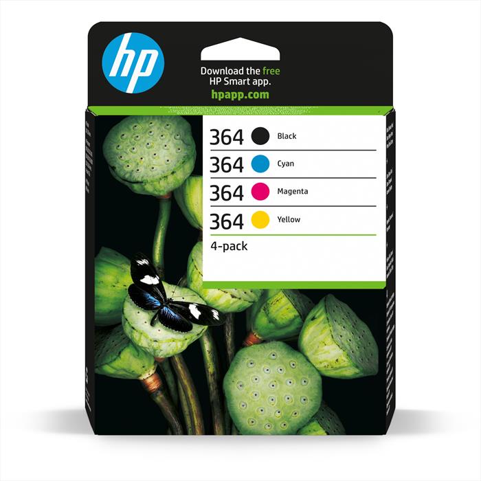 Hp - Hp 364 N9j73ae-nero/ciano/magenta/giallo