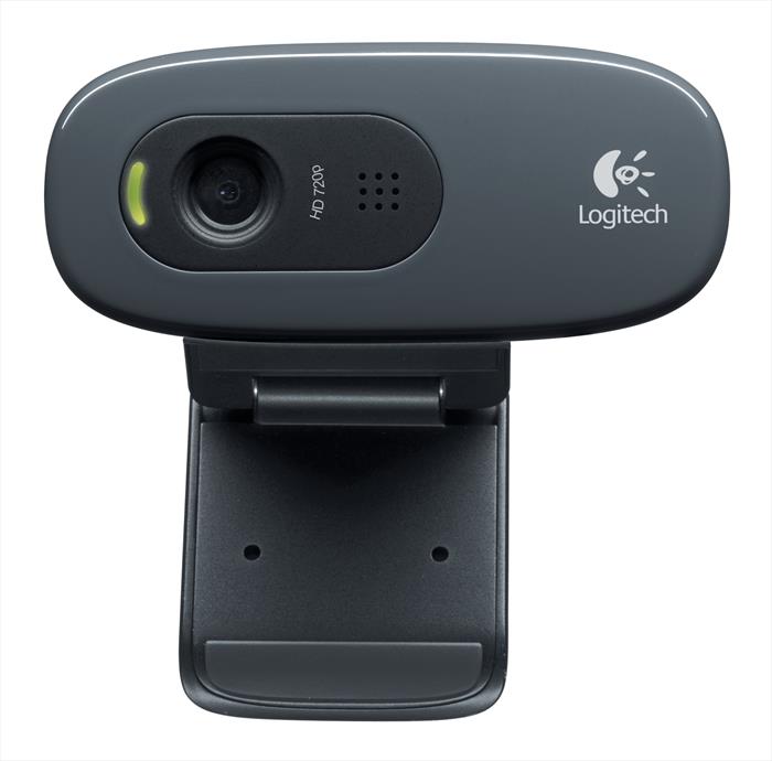 Logitech - C270 Hd Webcam-nero