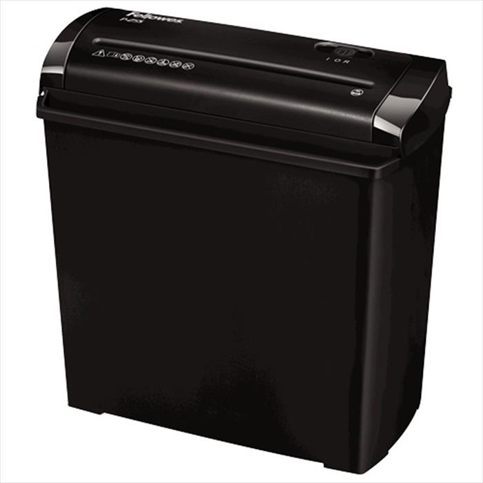 Fellowes - Distruggidocumenti A Striscia P-25s-nero