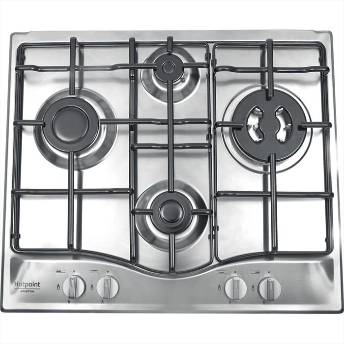 Hotpoint Ariston - Piano Cottura A Gas Pcn 642 T/ix/har 59cm-inox