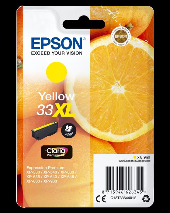 Epson - C13t33644022-giallo Xl