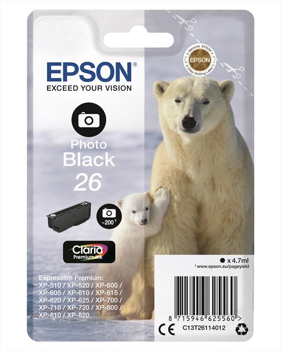 Epson - C13t26114022-nero Foto