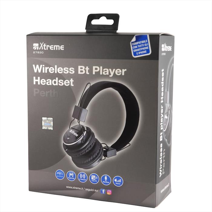 Xtreme - 27830b - Cuffie Bluetooth Perth C163-blu