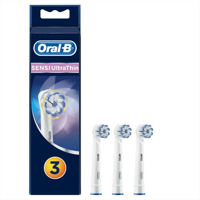 Oral-b - Testine Sensi Ultrathin, 3 Pezzi-bianco