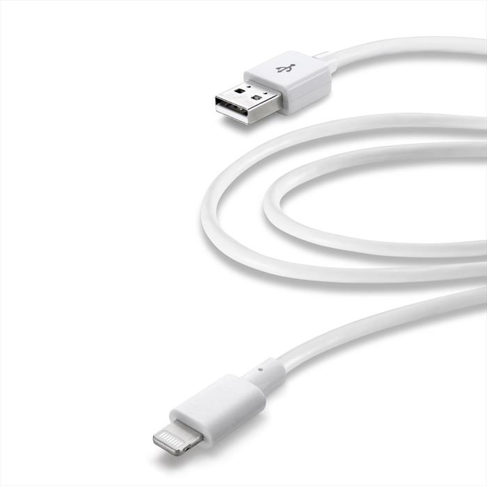 Cellularline Power Cable 300Cm - Lightning Cavo Lightning Per Ricarica E Trasferimento Dati-image