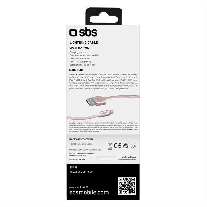 Sbs - Tecableusbip5bp-rosa