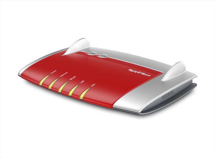 Fritz!Box Box 4040 Router Wireless Gigabit Ethernet Dual-Band (2.4 Ghz/5 Ghz) Rosso-image