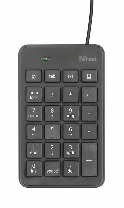 Trust - Xalas Usb Num Pad-black
