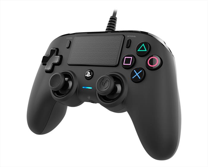 Nacon - Nacon Pad Ps4 Black Wired-nero