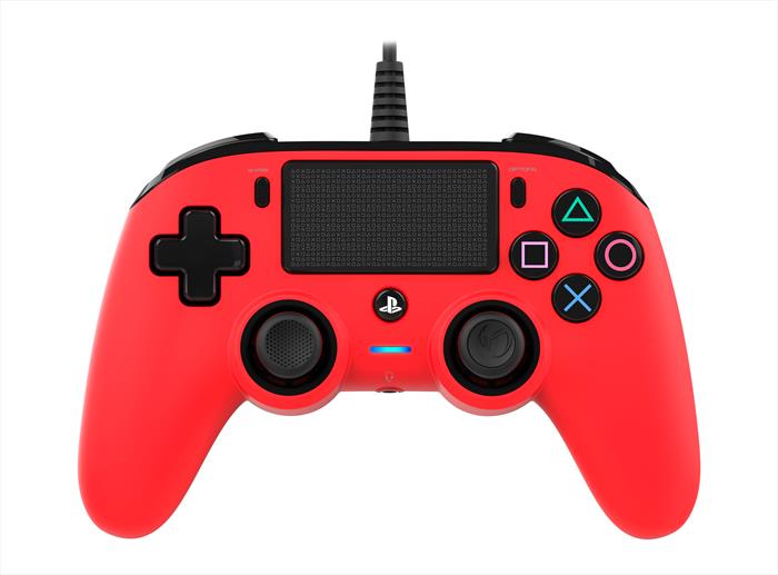 Nacon - Nacon Ps4 Pad Red Wired-rosso