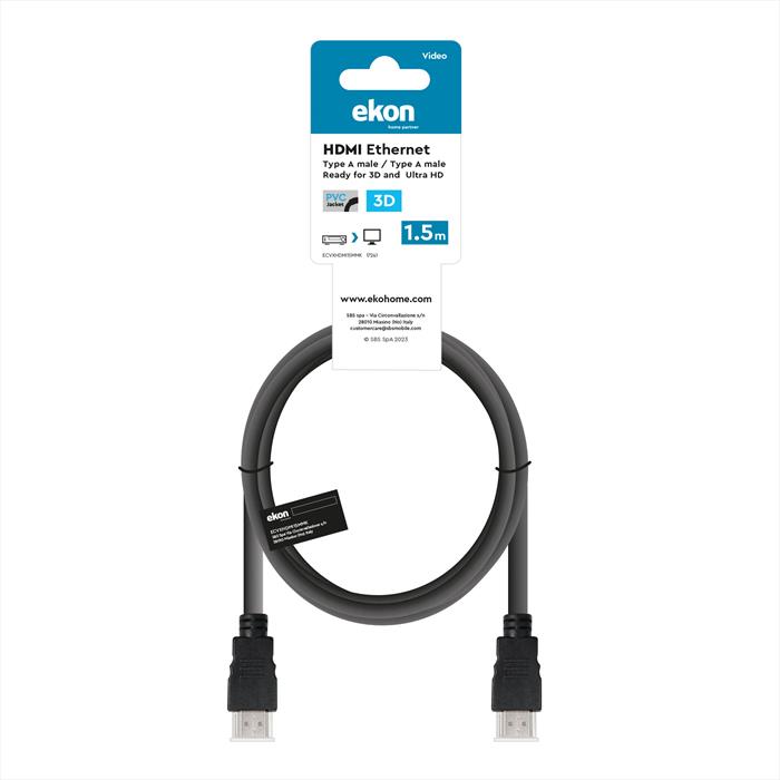 Sbs - Ecvxhdmi15mmk-nero