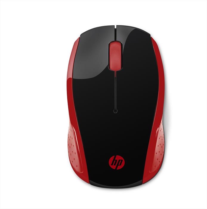Hp - Hp Mouse 200 Wireless-rosso Imperatrice