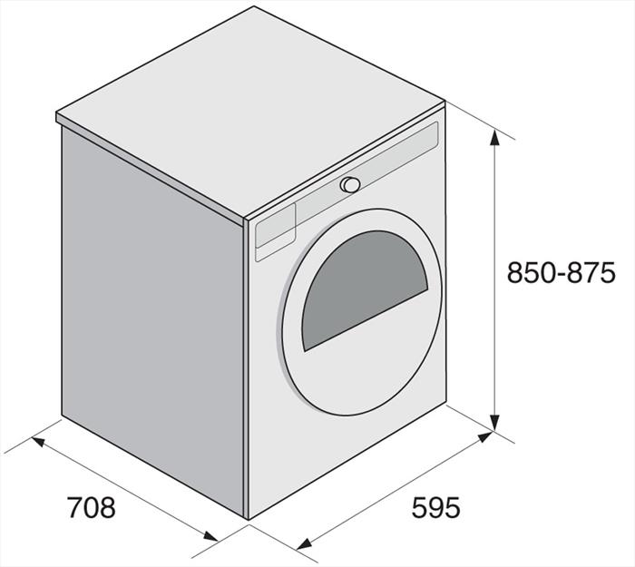 Asko Logic T411HD.W Asciugatrice Libera Installazione Caricamento Frontale 11 Kg Bianco-image