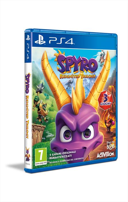 Activision-blizzard - Spyro Trilogy Reignited Ps4