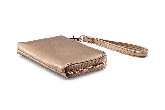 Hp Sprocket Gold Wallet Case Custodia Protettiva Oro 100 Pz-image
