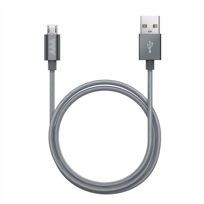 Aaamaze - Micro Usb Cable 1m-grey