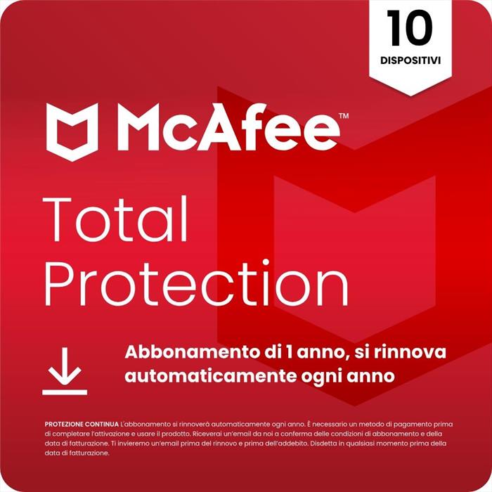 Mcafee - Total Protection 10 Dispositivi