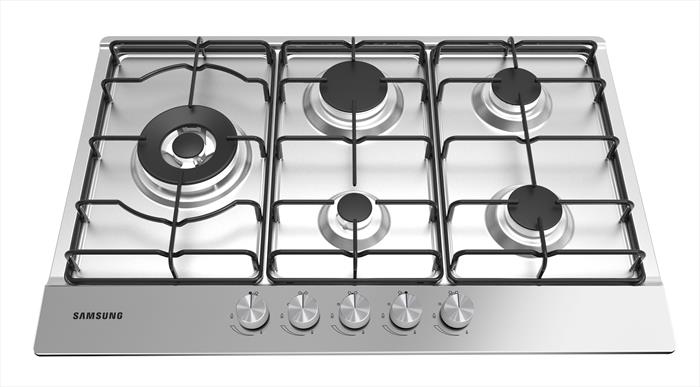 Samsung - Piano Cottura A Gas Na75m3130as/et 5 Fuochi-acciaio Inox