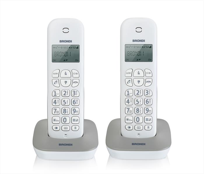 Brondi - Gala Twin-bianco / Grigio