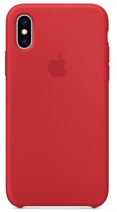 Apple - Custodia In Silicone Per iPhone XS Max-(product)red