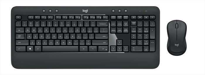 Logitech - Kit Tastiera E Mouse Mk540 Advanced-nero