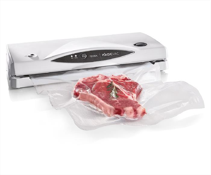 Magic Vac, Futura, Macchina Sottovuoto Alimenti Multifunzione, Ideale Per Sacchetti Sottovuoto E Contenitori, Con Kit Sottovuoto Alimenti, Tecnologia Brevettata, Made In Italy, Silver-Nera-image