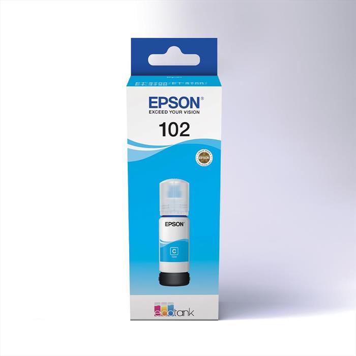 Epson - 102 Flacone Di Inchiostro Ecotank T03r2 Ciano-ciano