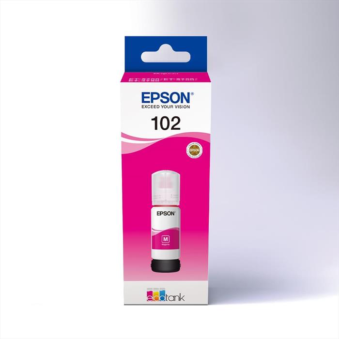 Epson - 102 Flacone Di Inchiostro Ecotank T03r3 Magenta-magenta