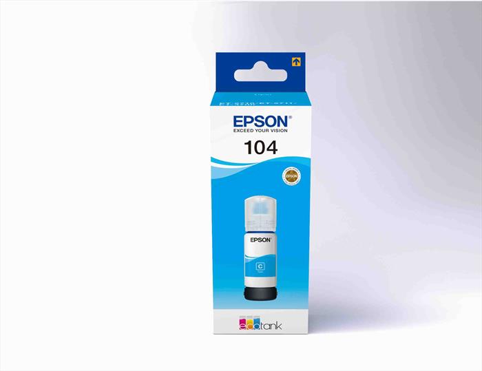 Epson - 104 Flacone Di Inchiostro Ecotank T00p2 Ciano-ciano