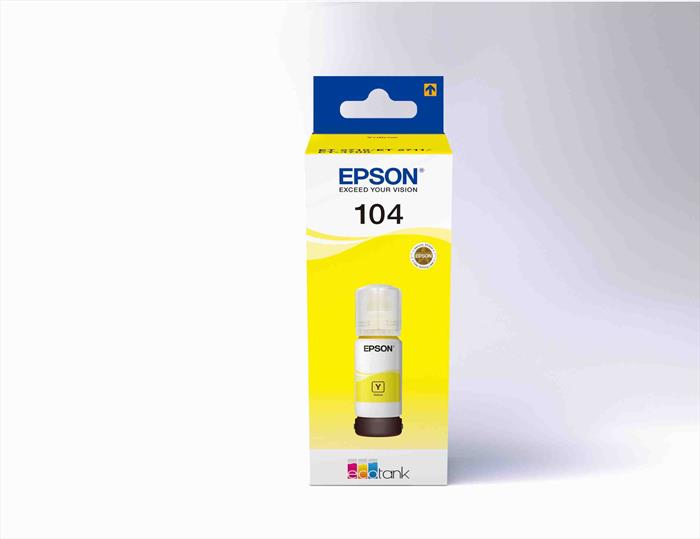 Epson - 104 Flacone Di Inchiostro Ecotank T00p4 Giallo-giallo