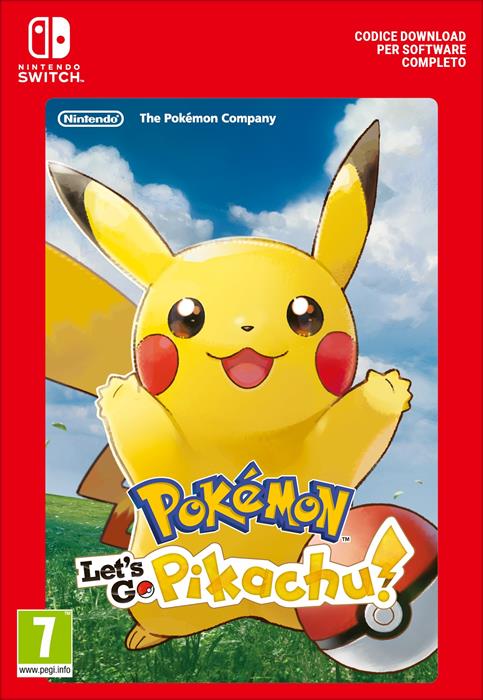 Nintendo - Pokémon Let's Go, Pikachu! - Cod. Download