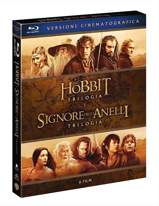 Warner Home Video - Signore Degli Anelli / Hobbit - 6 Film Theatrica Warner Home Video - Signore Degli Anelli / Hobbit - 6 Film Theatrica
