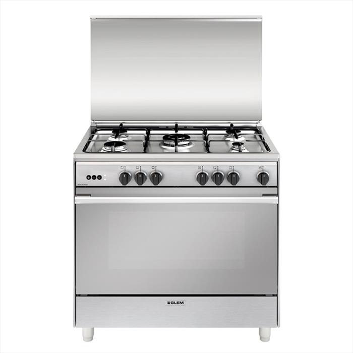 Glem Gas - Cucina A Gas Un965vi Classe A-inox