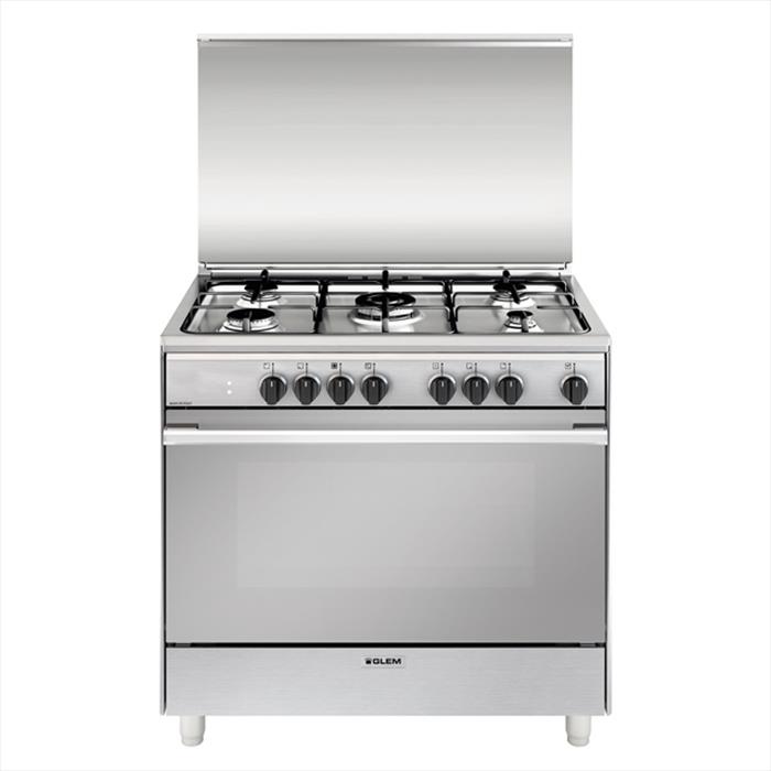 Glem Gas - Cucina A Gas Un965mi Classe A-inox