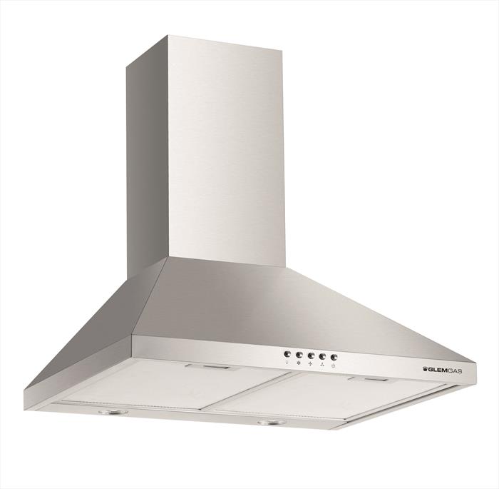 Glem Gas - Cappa Decorativa A Parete Ghp645ix-inox