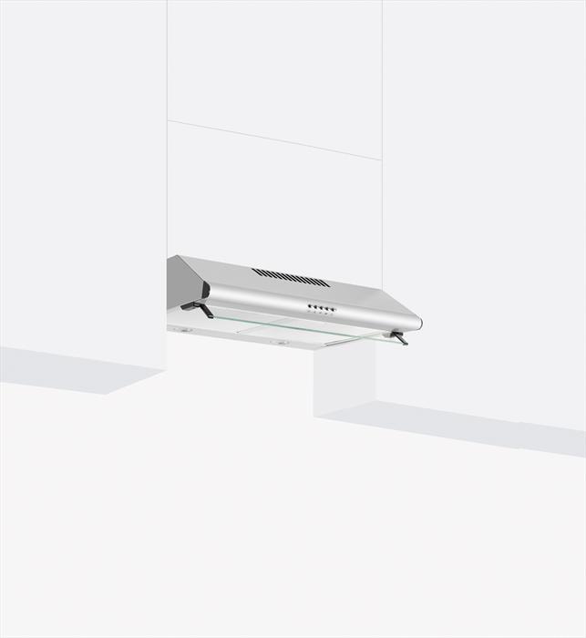 Glem Gas - Cappa Integrata A Parete Ghc640ix-inox