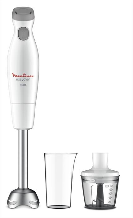 Moulinex - Dd4521 Easychef, Mixer Ad Immersione-white/pepper