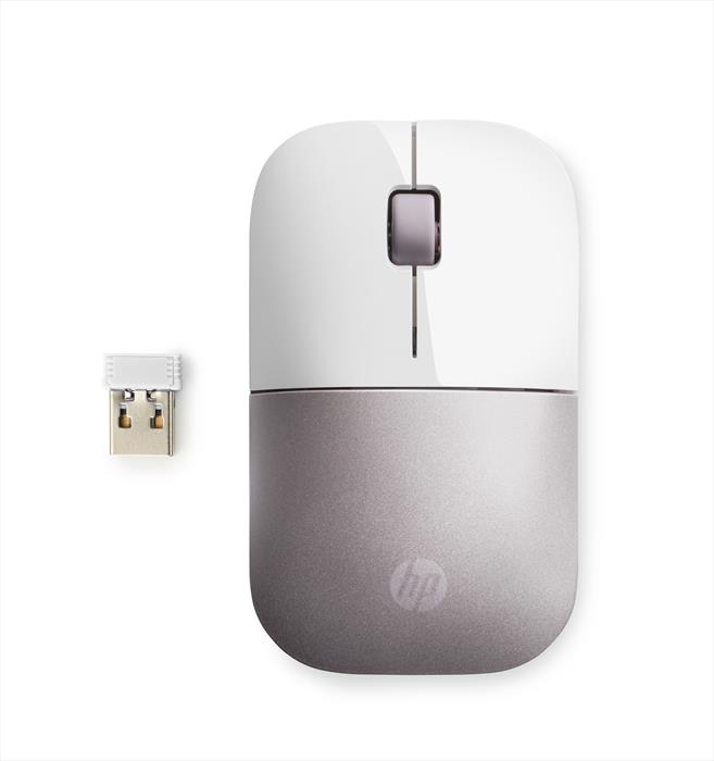 Hp - Z3700 Wifi Mouse-white/pink