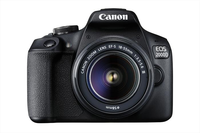 Canon - Eos 2000d + Ef-s 18-55 Mm Dc-black