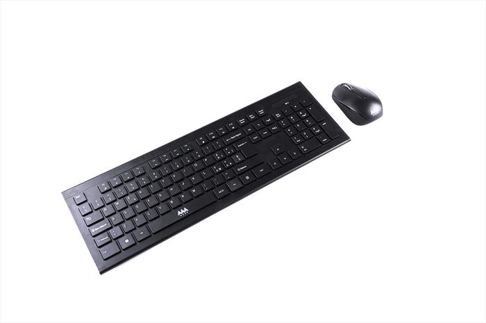 Aaamaze - Keyboard+mouse Wireless-nero