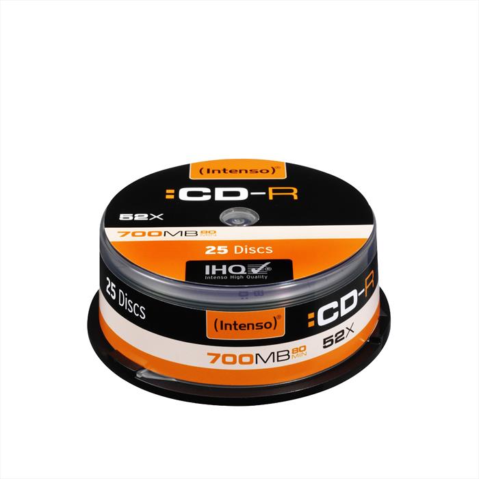 Intenso - Cd-r 700 Mb Cake 25