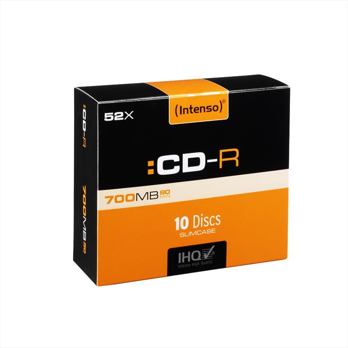 Intenso - Cd-r 700 Mb Slim 10